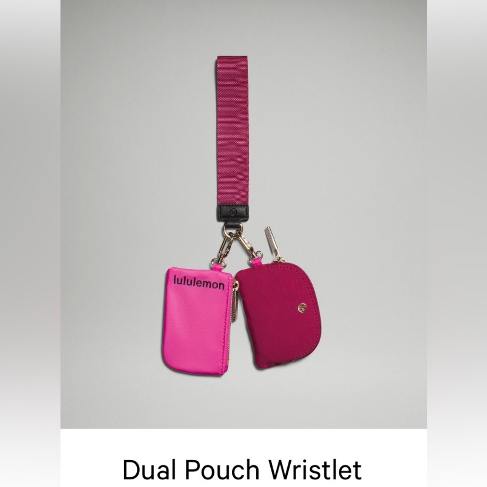 NWOT Lululemon dual wrist wallets